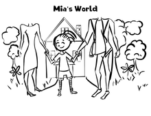 Load image into Gallery viewer, Mia's World Series Colouring Pages